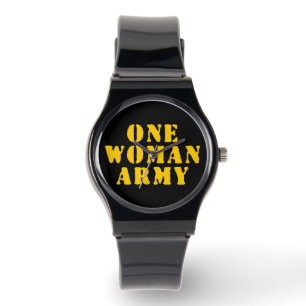 MONTRE UNE ARMÉE FEMME