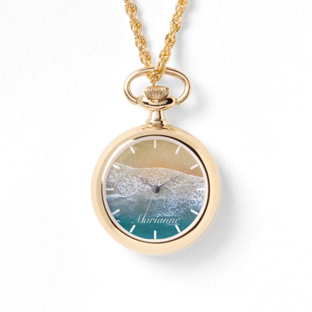 Montre Une avec la plage (Recto)