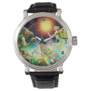 Montre Une époque de peinture à l'huile repensée