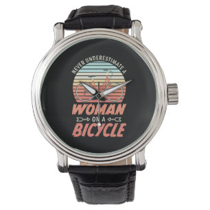 Montre Une Femme En Vélo