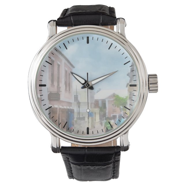 Montre Une rue à St. George's Bermudes (devant)