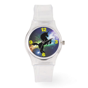 Montre Unicorn Pegasus Silhouette imaginaire