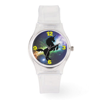 Montre Unicorn Pegasus Silhouette imaginaire