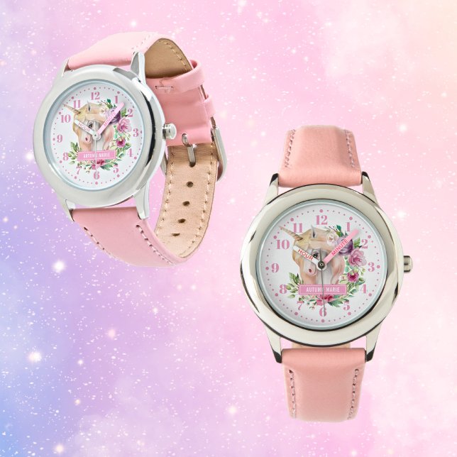 Montre Unicorn Personnalisée Custom Kid's Watch (Créateur téléchargé)