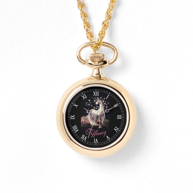 Montre Unicorne personnalisée (Recto)