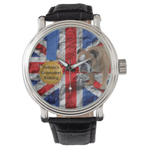 Montre Union Jack English Bulldog Watch