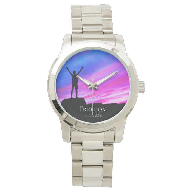 Montre *~* Unisex Graduation Liberté de retraite (devant)