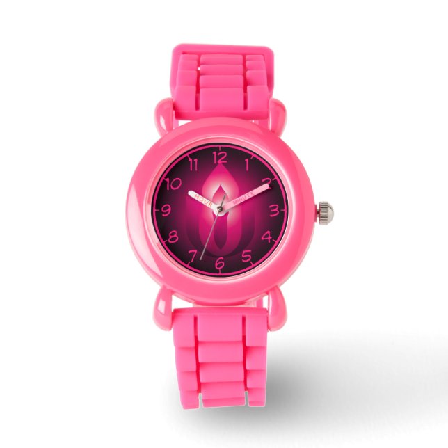 Montre Universalisme Unitaire Rose flambant calice (Recto)