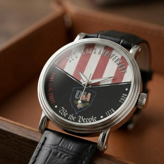 Montre US 250 We the People Patriotic Anniversary Watch (US 250 We the People Patriotic Anniversary Watch)