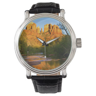 Montre USA, Arizona. Le Rocher De La Cathédrale Au Couch