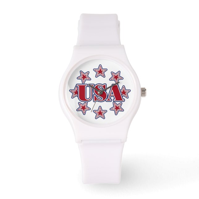 Montre USA avec les étoiles (Recto)