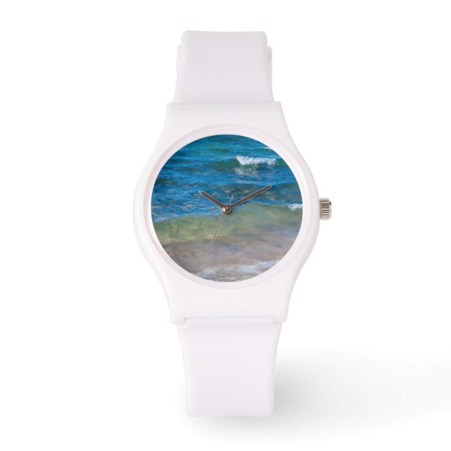 Montre USA, Michigan. Eaux Claires Du Lac Supérieur (Recto)