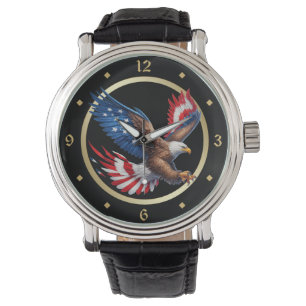 Montre USA Stars et Stripes Eagle