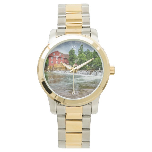 Montre Usine d'aigle de guerre et cascade (devant)