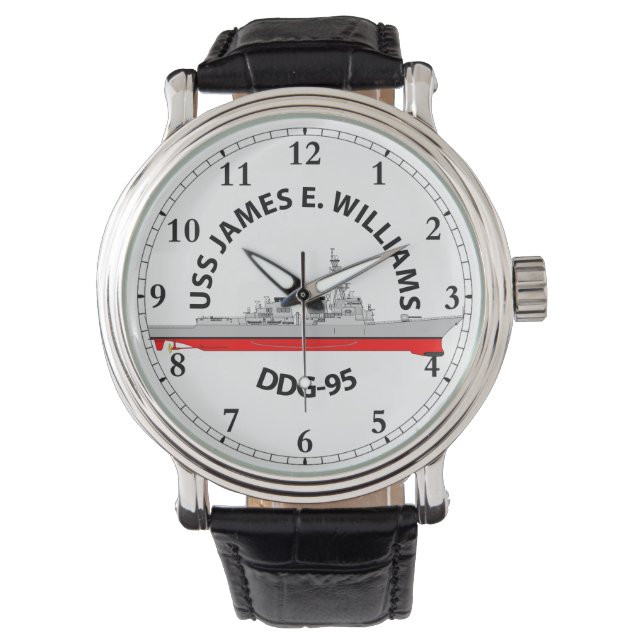 MONTRE USS JAMES E. WILLIAMS - ARLEIGH BURKE WATCH (devant)