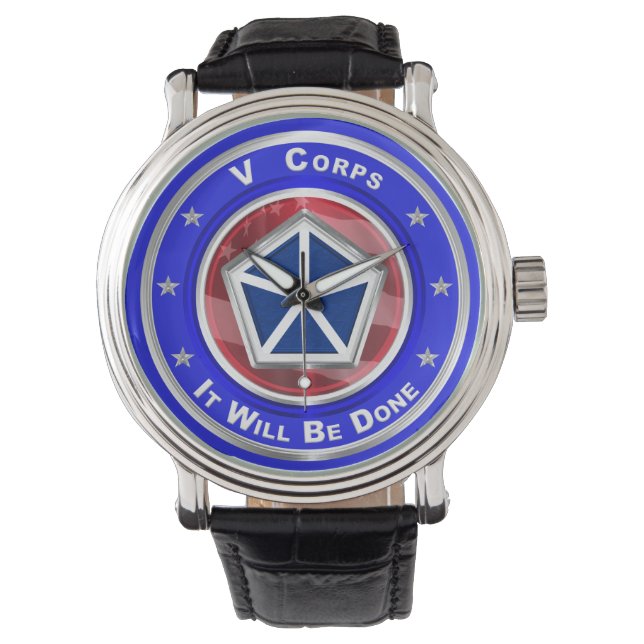 Montre V Corps “Cela sera fait” (devant)