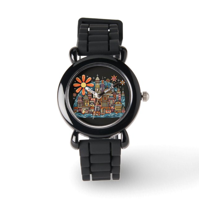 Montre vacances dans une île (Recto)