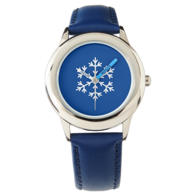 Montre Vacances Snowflake Kids Wrist Watch (devant)