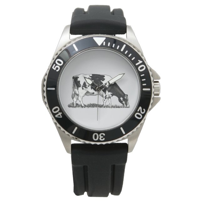 Montre Vache laitière Holstein (devant)