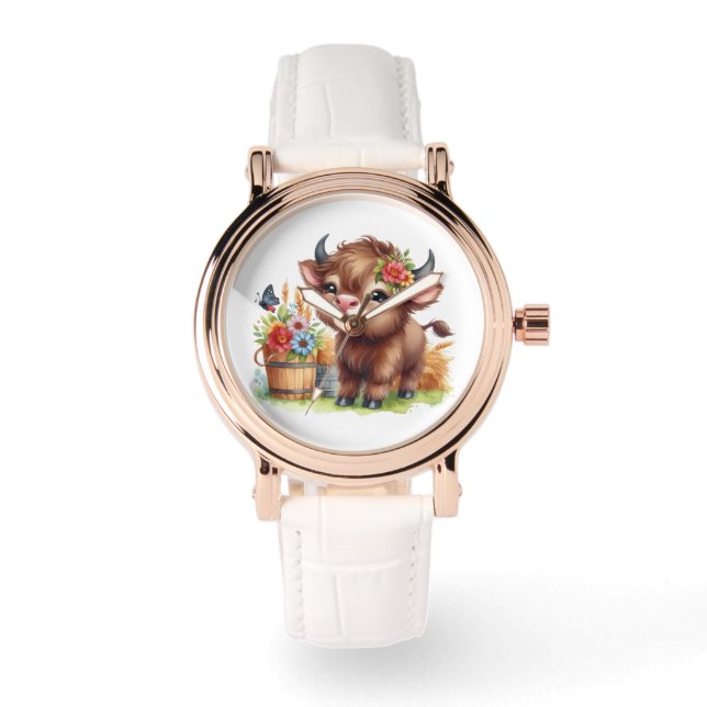 Montre Vache mignonne (Recto)