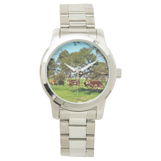 Montre Vaches Sur La Plage, (devant)