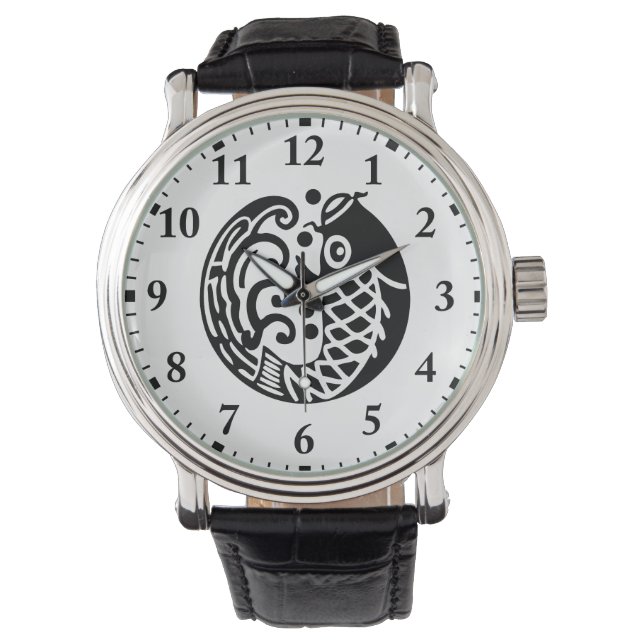 Montre Vague de carpe (devant)