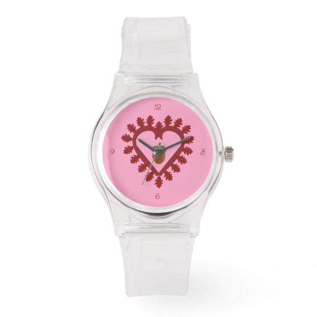 Montre Valentines Day Love Heart Acorn (Recto)