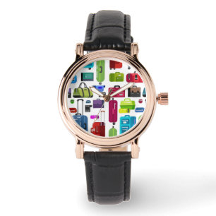 Montre Valises au néon