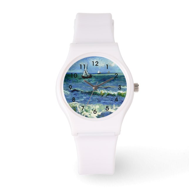 Montre Van Gogh - Paysage marin (Recto)