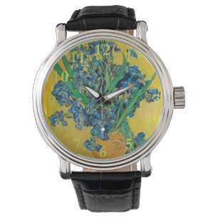 Montre Van Gogh Vase avec l'impressionnisme classique d'I