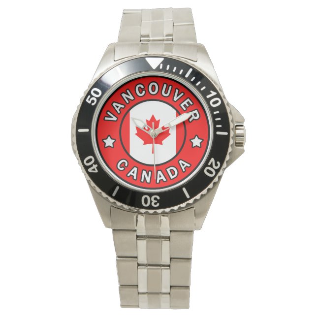 Montre Vancouver Canada (devant)