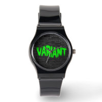 VARIANTE GRAFFITI Green Unisex Silicone Strange Wa
