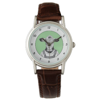 Montre Veau en manteau de Dungaree (Moegi) W2