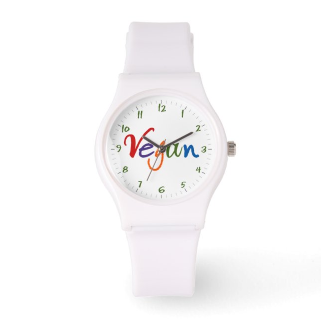 Montre Vegan coloré (Recto)