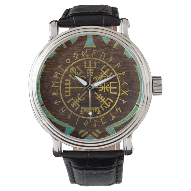 Montre Vegvisir - Compas de navigation viking (devant)