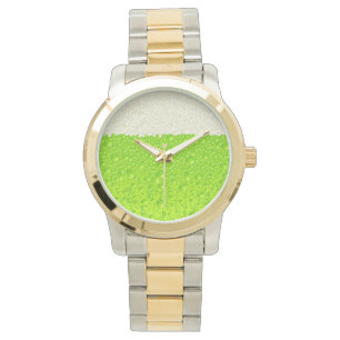 Montre Veille à la bière verte pour la Saint Patrick