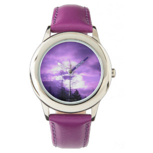 Montre Veille Ciel Violet
