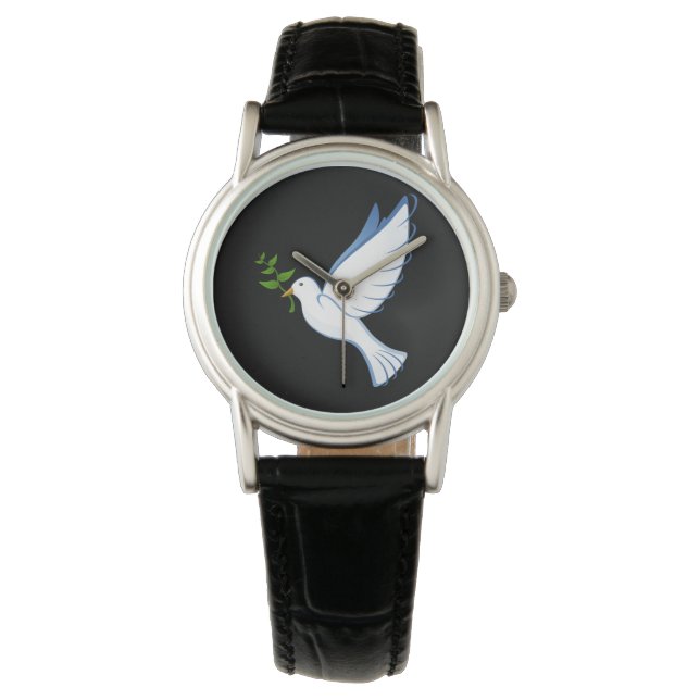 Montre Veille/colombe pour femmes (devant)