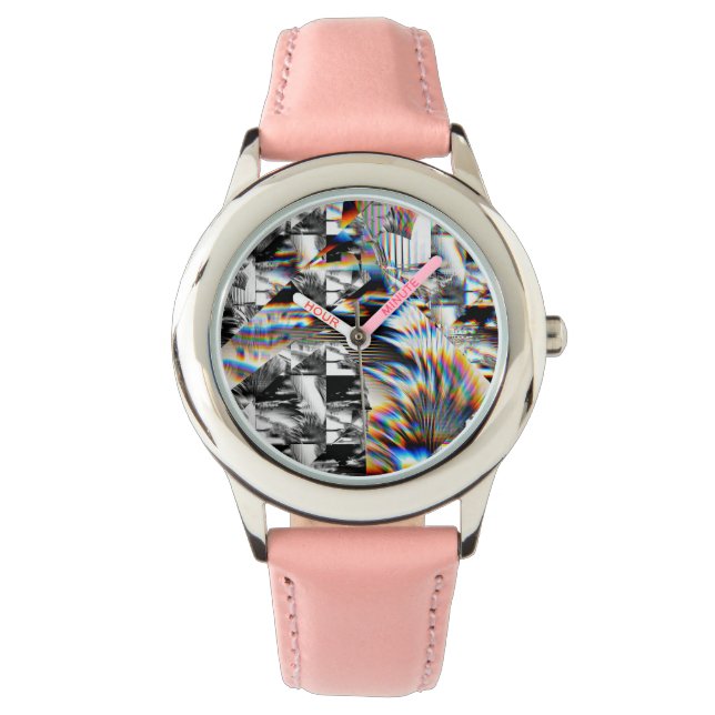 Montre Veille d'attaque arc-en-ciel (devant)