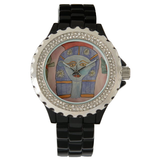 Montre Veille de la déesse égyptienne antique (devant)