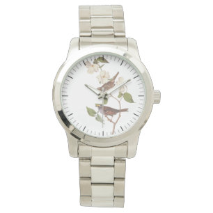 Montre Veille d'oiseaux de Bruant blanc