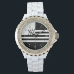 Montre Veille du drapeau breton patriotique<br><div class="desc">Drapeau patriotique de la Bretagne</div>