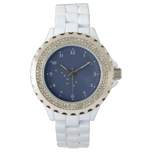 Montre Veille du drapeau de l'Alaska