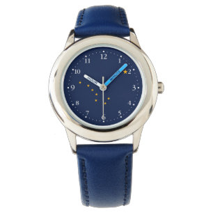 Montre Veille du drapeau de l'Alaska