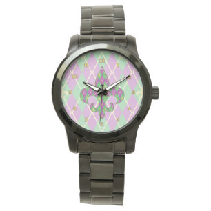 Montre Veille du Jacquard carnaval