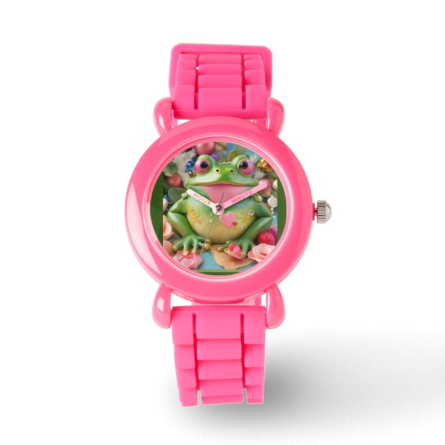 Montre Veille électronique de la grenouille (Recto)