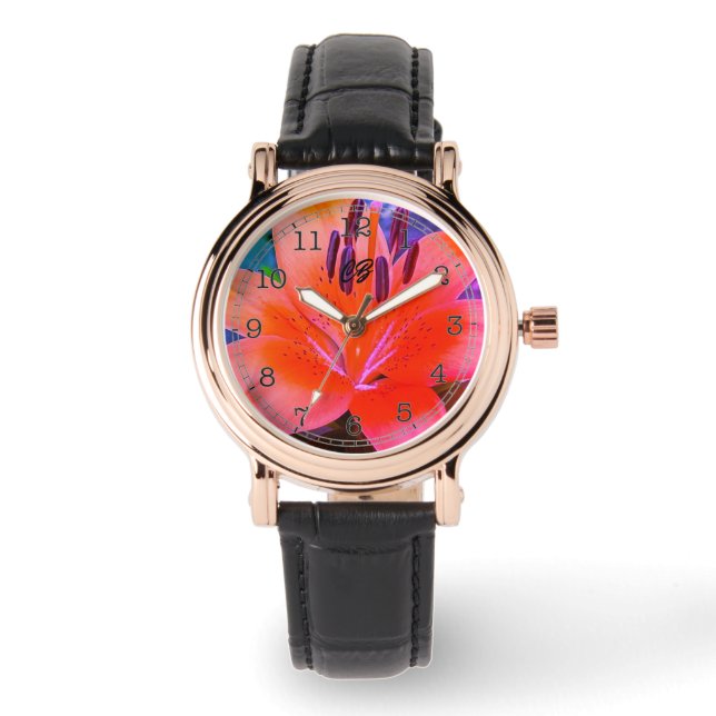 Montre Veille féminine "Lily" (Recto)