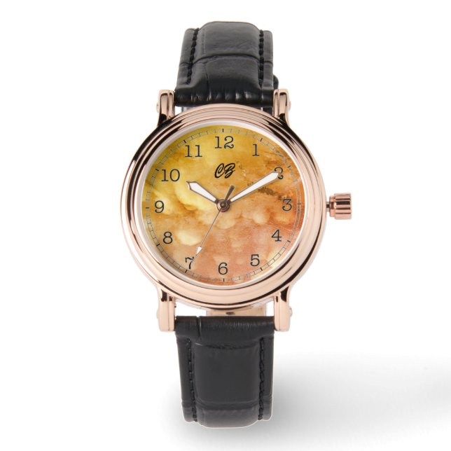 Montre Veille féminine "Nuages" (Recto)