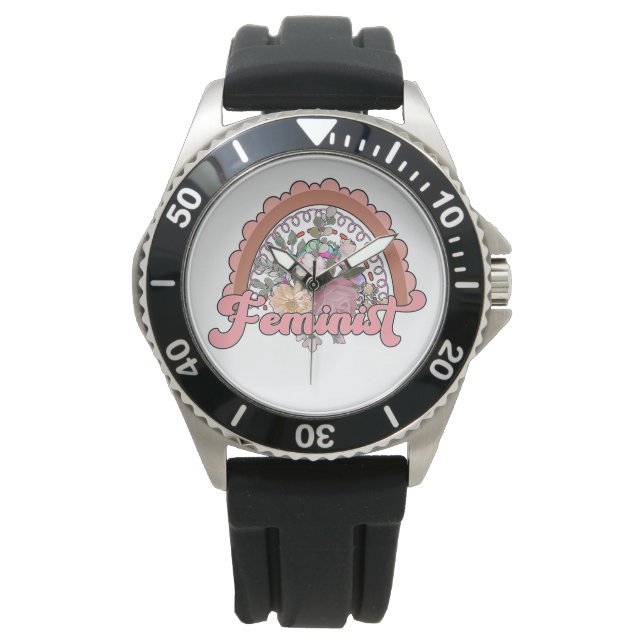 Montre Veille féministe (devant)