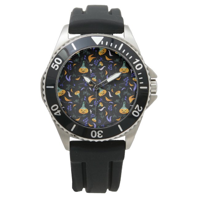 Montre Veille forestière d'Halloween (devant)